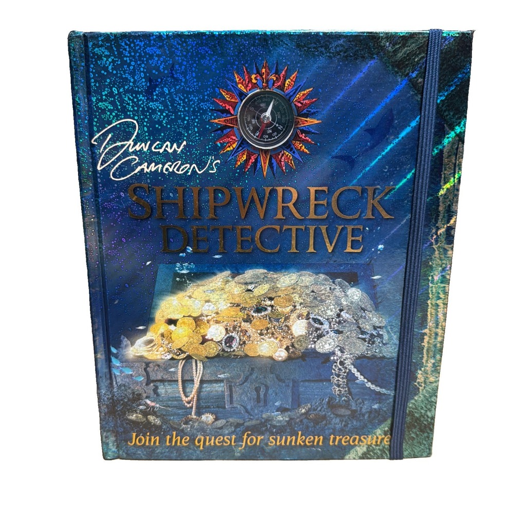 Duncan Cameron's Shipwreck Detective With Compass & Dive Log HC